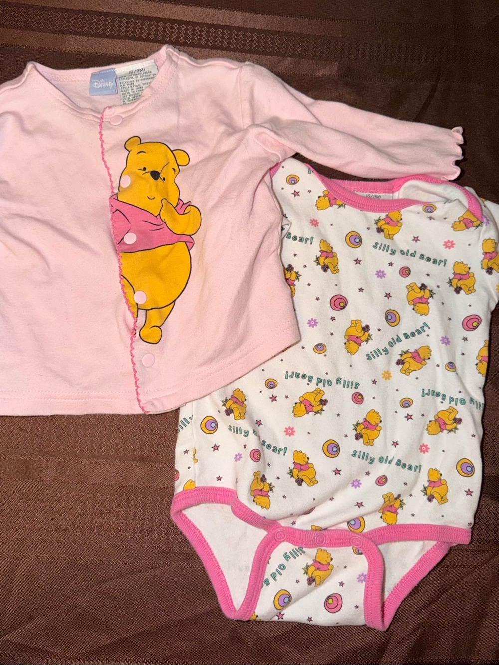 Disney Pink Winnie the Pooh Matching Set